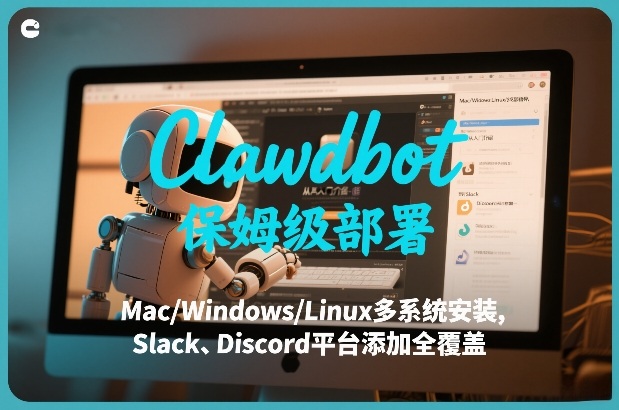Clawdbot保姆级部署，从入门介绍、Mac/Windows/Linux多系统安装，到Slack、Discord平台添加全覆盖-办公驿站