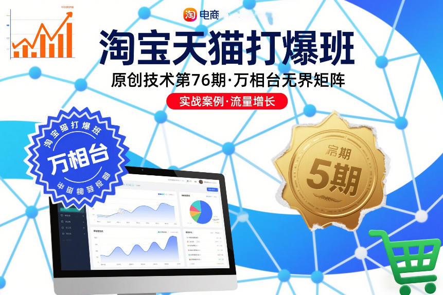 淘宝天猫打爆班原创技术第76期，万相台无界矩阵-办公驿站
