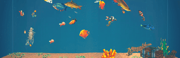 全球鱼友俱乐部：放置好时光|官方中文|支持手柄|Tiny Aquarium: Social Fishkeeping