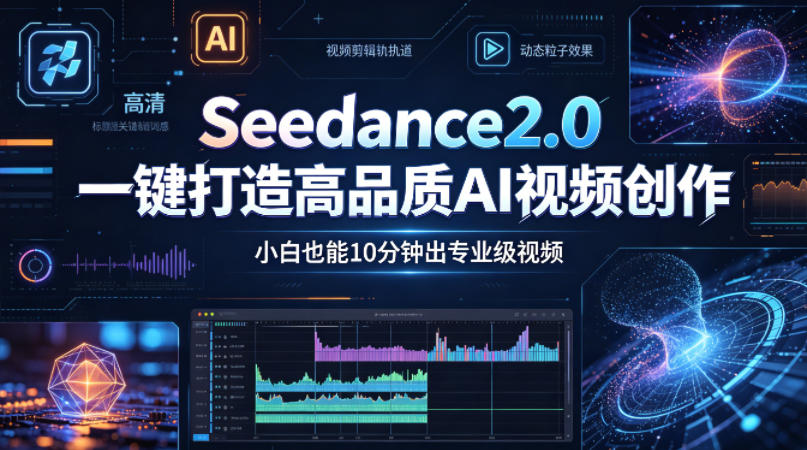 Seedance2.0一键打造高品质AI视频创作，小白也能10分钟出专业级视频-办公驿站