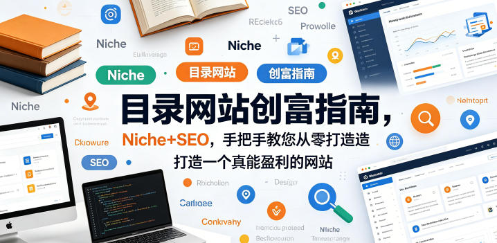 目录网站创富指南，Niche+SEO，手把手教您从零打造打造一个真能盈利的网站【原创双语字幕】-办公驿站