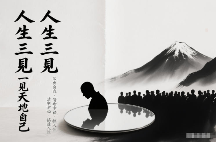 人生三见一见天地见众生见自己，活出自我拥有清晰幸福人生，搞透人性-办公驿站