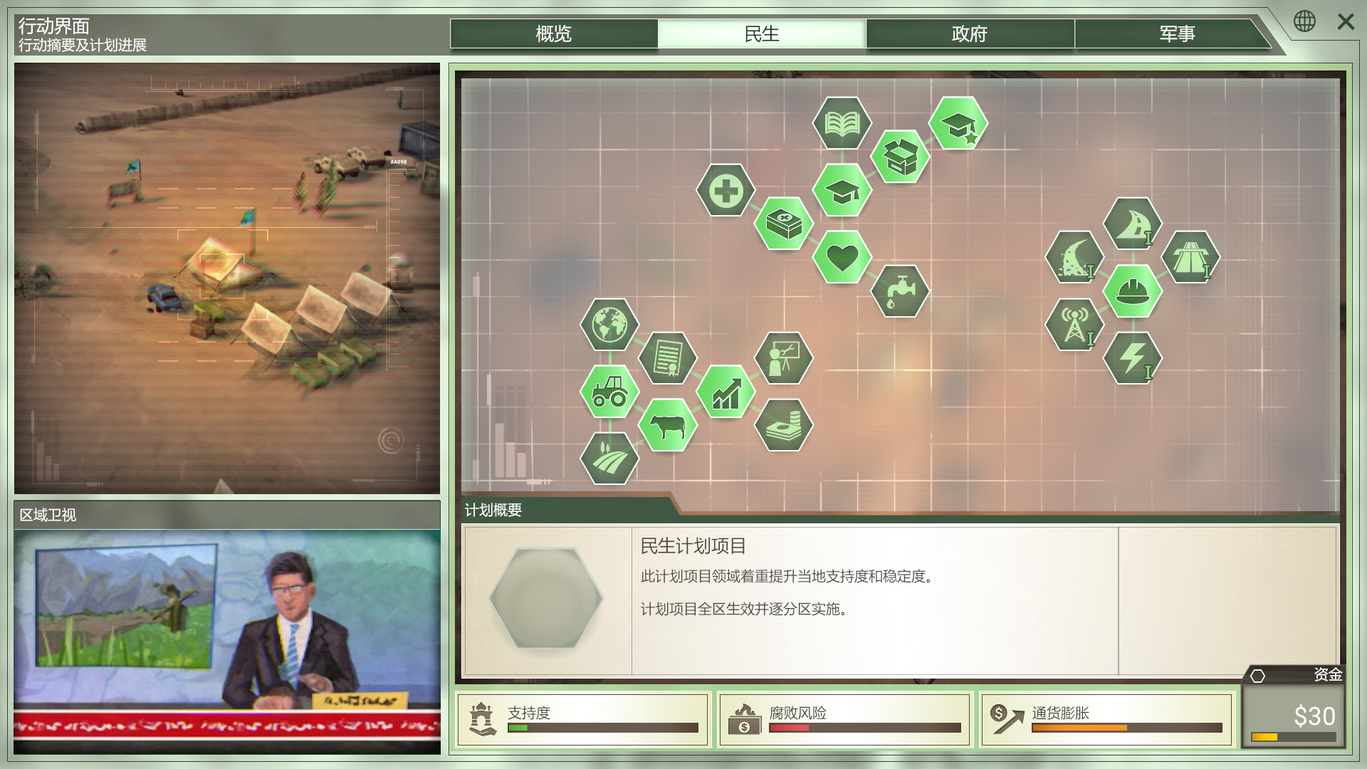 反叛公司：局势升级|v1.5.1.1|官方中文|Rebel Inc: Escalation