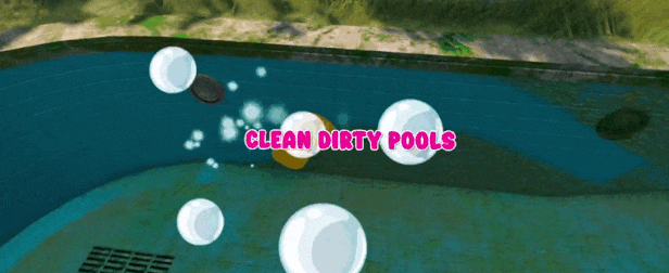 泳池清洁模拟器|官方中文|支持手柄|Pool Cleaning Simulator-办公驿站