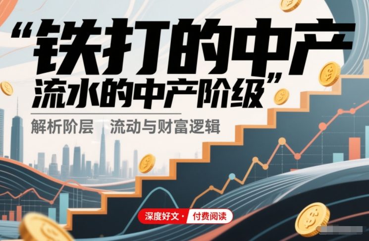 付费文章：铁打的中产，流水的中产阶级-办公驿站