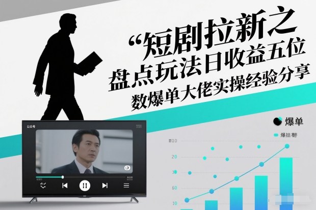 短剧拉新之盘点玩法日收益五位数爆单大佬实操经验分享-办公驿站