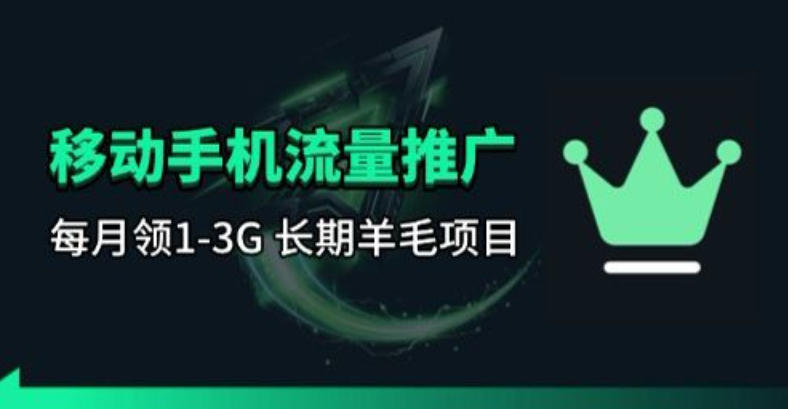 手机流量领取推广_每月一轮，刚需类的长期项目-办公驿站