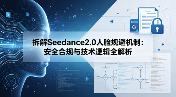 拆解Seedance2.0人脸规避机制：安全合规与技术逻辑全解析-办公驿站
