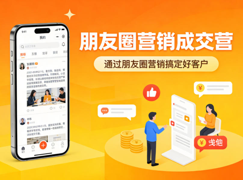 朋友圈营销成交营，通过朋友圈营销来搞定好客户-办公驿站
