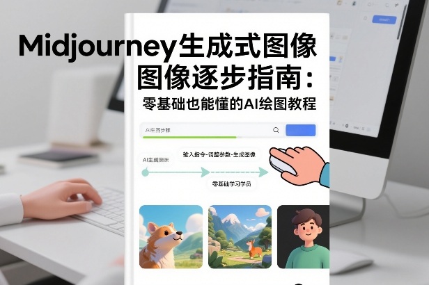 Midjourney生成式图像逐步指南：零基础也能懂的AI绘图教程-办公驿站