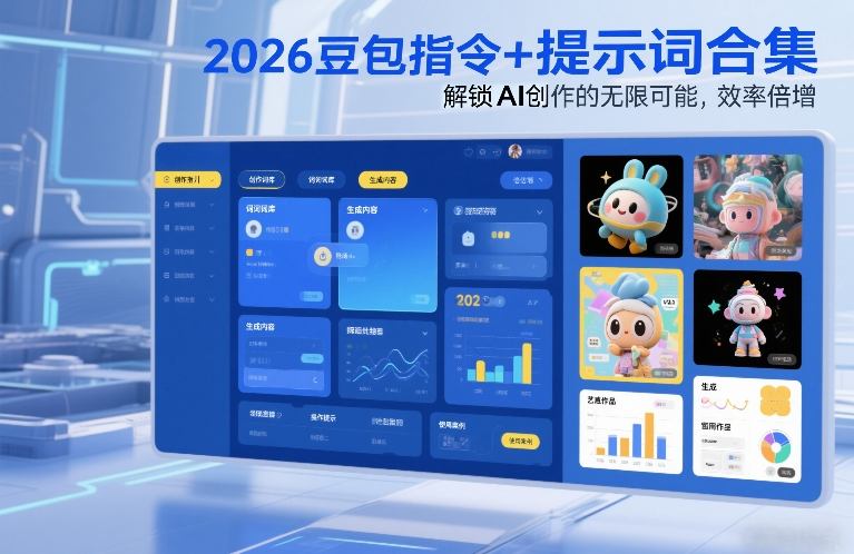 2026豆包指令+提示词合集，解锁AI创作的无限可能，效率倍增-办公驿站