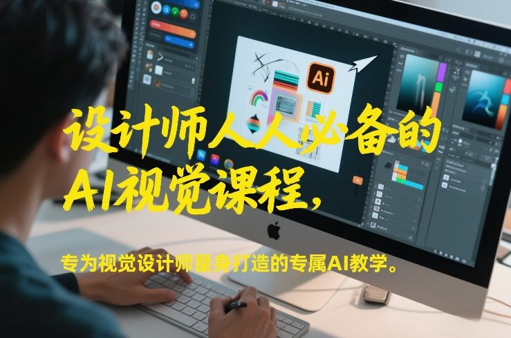 设计师人人必备的AI视觉课程，专为视觉设计师量身打造的专属AI教学-办公驿站