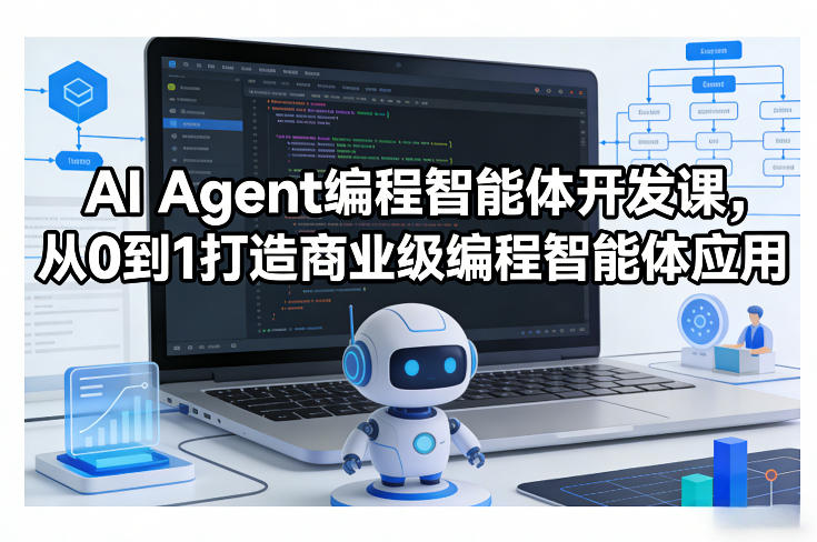 AI Agent编程智能体开发课，从0到1打造商业级编程智能体应用-办公驿站