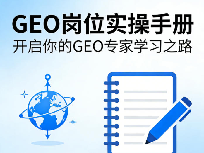 GEO岗位实操手册，开启你的GE0专家学习之路-办公驿站