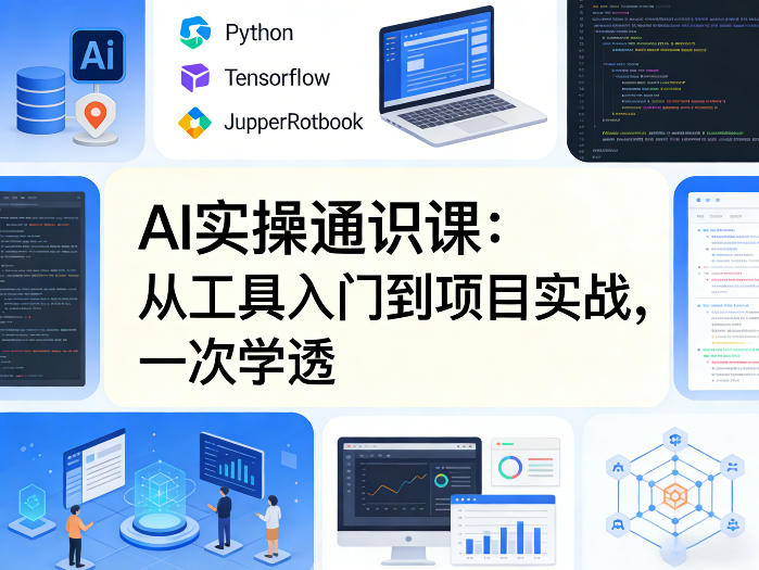 AI实操通识课，从工具入门到项目实战，一次学透-办公驿站